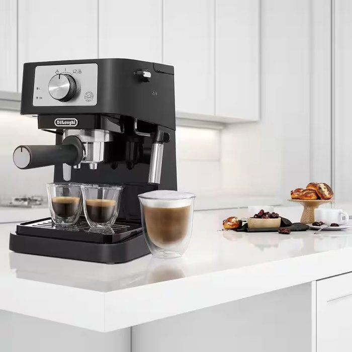 Machine a expresso - DELONGHI - Stilosa EC230.BK - 1100 W - Buse a vapeur - Noir