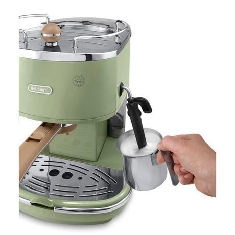 Machine expresso manuelle - De'Longhi - Icona Vintage - ECOV310.GR - Vert