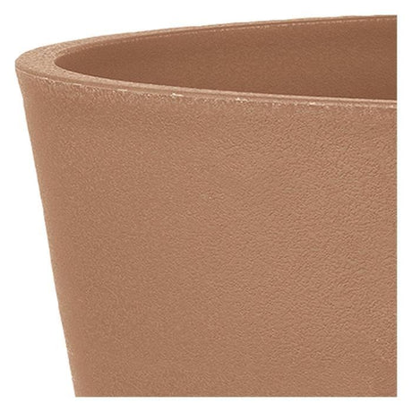 DEROMA Pot de fleurs Origin - 57,5 x 48 cm -  85 L - A roulettes - Terre cuite