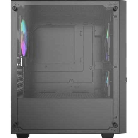 DARKFLASH - DF-M305MCL12-BK - M305 Mesh - Boitier sans alimentation - Mini tour - Format Micro-ATX - Noir
