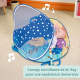 DISNEY BABY -NEMO-Tapis de sol éveil bébé évolutif  cadeau bébé, guirlande lumineuse, miroir
