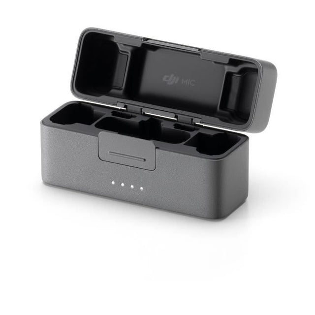 Boîtier de charge - DJI - Mic 2 - Autonomie jusqu'a 18 h - Connexion instantanée