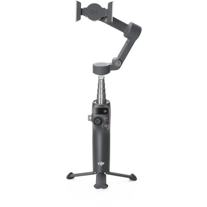 Stabilisateur - DJI - Osmo Mobile 8 - Rotation fluide 360° - Barre d'extension + trépied intégrés - Nacelle de stabilisation 3 axes