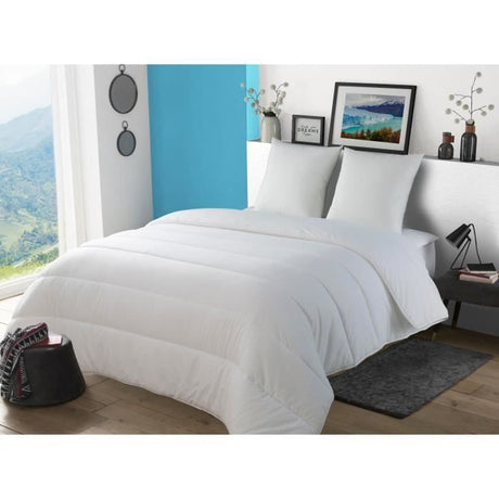 Couette Chaude - DODO - PATAGONIE - 200 x 200 cm - Blanc