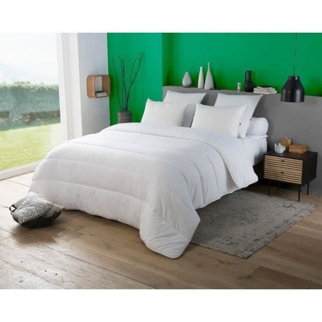 Couette Tempérée 300gr/m˛ - DODO - VICTORIA - Anti-Acariens - 220 x 240 cm - Blanc