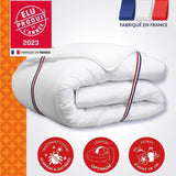 Couette Chaude 450gr/m˛ - DODO - CHAMPS DE LIN - 140 x 200 cm - Blanc