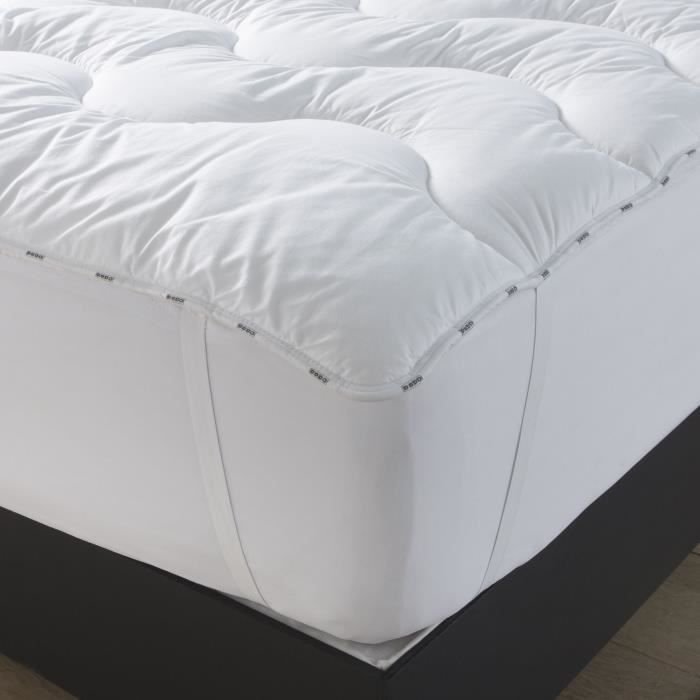 Surmatelas DODO - Moelleux - 140 x 190 cm - Blanc