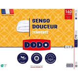 DODO - Couette tempérée 350 g/m˛ - SENSO DOUCEUR - 140 x 200 cm - Blanc
