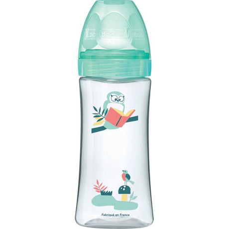 Biberon anti-colique - DODIE - 330 ml - Tétine ronde - +6 mois - 3 vitesses - Débit 3 - Vert