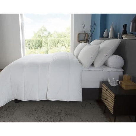 Couette Tempérée 350gr/m˛ - DODO - BELLE NUIT - 220 x 240 cm - Blanc