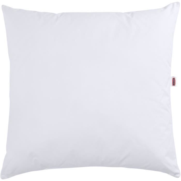 Oreiller Anti-Acarien - DODO - Morzine (30% Duvet Oie & Canard, 70% Plumettes) - 65 x 65 cm -  Blanc