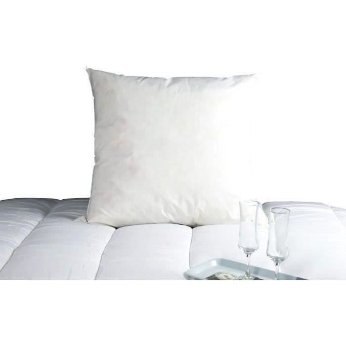 Oreiller Anti-Acarien - DODO - Morzine (30% Duvet Oie & Canard, 70% Plumettes) - 65 x 65 cm -  Blanc