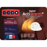 Couette Tres Chaude 450 gr/m˛ - DODO - SUPER ACTIWARM - 220 x 240 cm - Blanc