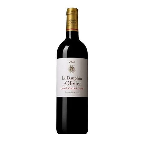Le Dauphin d'Olivier 2022 Pessac-Léognan Grand Cru - Vin rouge de Bordeaux