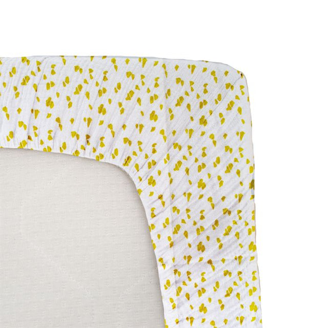 Drap housse jersey - DOMIVA - Savane - 60 x 120 cm - Coton extensible - oeKO-TEX