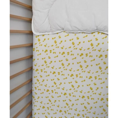 Drap housse jersey - DOMIVA - Savane - 70 x 140 cm - Coton extensible - oeKO-TEX