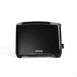 Grille-pain 2 fentes - LIVOO - DOD162N - 750 W - Thermostat réglable : 7 niveaux - Noir