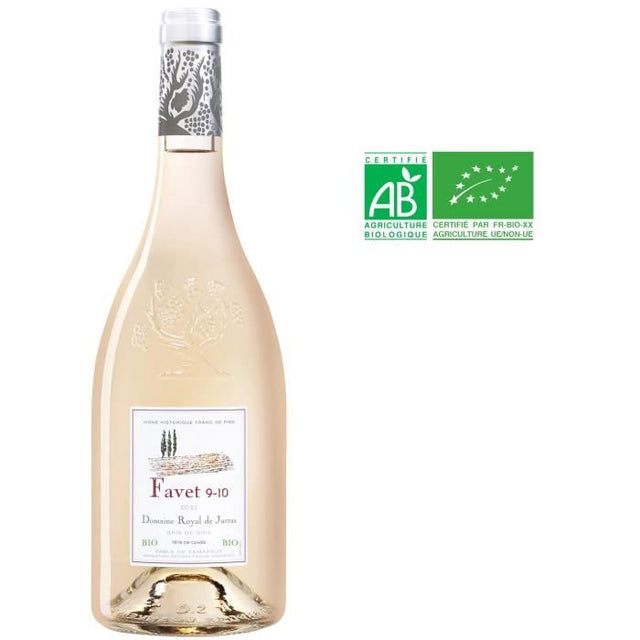 Domaine Royal de Jarras Favet 9-10 2021 Sable de Camargue - Vin rosé de Languedoc - Bio