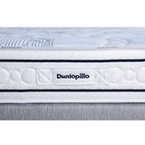 Ensemble matelas sommier  90x190 marque DUNLOPILLO - Hauteur 20 cm - Ressorts ensachés -5 zones - Equilibré - Fabriqué en France