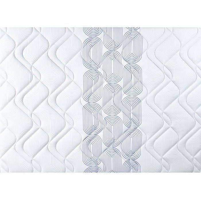 Ensemble matelas sommier  90x190 marque DUNLOPILLO - Hauteur 20 cm - Ressorts ensachés -5 zones - Equilibré - Fabriqué en France