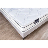 Ensemble matelas sommier  90x190 marque DUNLOPILLO - Hauteur 20 cm - Ressorts ensachés -5 zones - Equilibré - Fabriqué en France