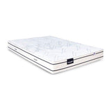 Ensemble matelas sommier 160x200 (2x80) marque DUNLOPILLO -Hauteur 20 cm - Ressorts ensachés -Soutien Equilibré - Fabriqué en France