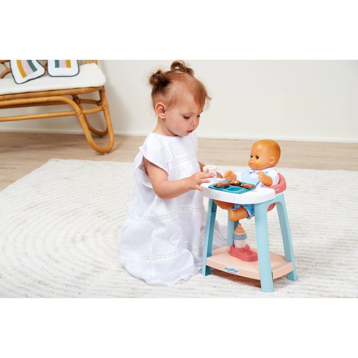 ECOIFFIER Nursery 1836 - Chaise Haute - 18 mois - Les premiers repas de Grands