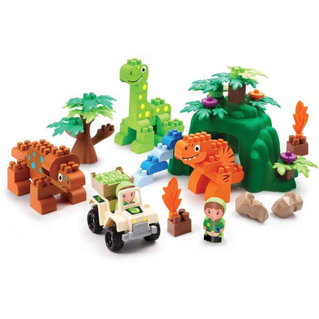 Jouet de construction Dinoland - Abrick - ECOIFFIER - A partir de 18 mois