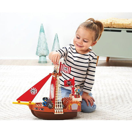 Bateau pirate - Jeu de construction - A partir de 18 mois - ABRICK