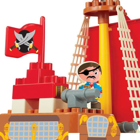 Bateau pirate - Jeu de construction - A partir de 18 mois - ABRICK