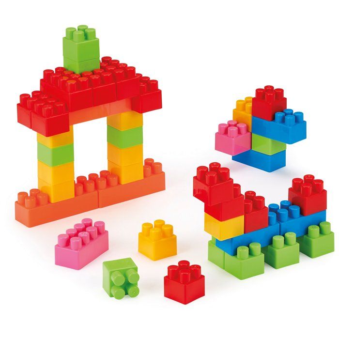 Sac de briques - 120 pieces des 18 mois - Abrick