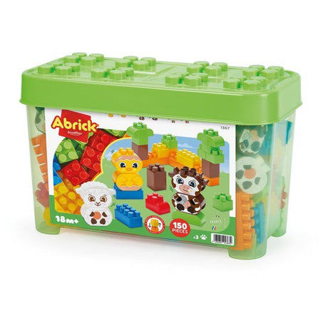 Coffret ferme - Abrick - ECOIFFIER - 150 pieces - Des 18 mois