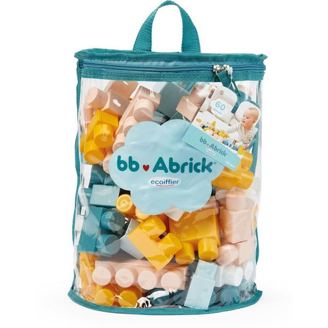 Sac demi-lune - Jeu de construction - ECOIFFIER -  BB Abrick - 60 pieces - +12 mois
