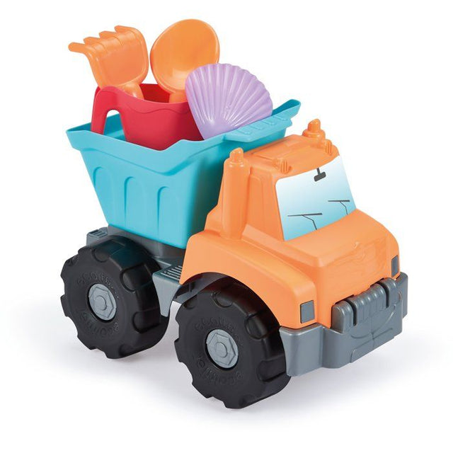 Camion plage garni - ECOIFFIER - 33 cm - Accessoires inclus - Pour enfants a partir de 18 mois