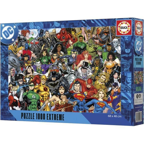 Puzzle - EDUCA - Justice League DC Comics - 1000 pieces - Theme Dessins animťs - Pour adultes
