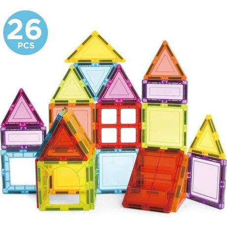Jeu éducatif - EDUCA Magnetics - Construction 3D magnétique avec 26 pieces pour stimuler la créativité des enfants