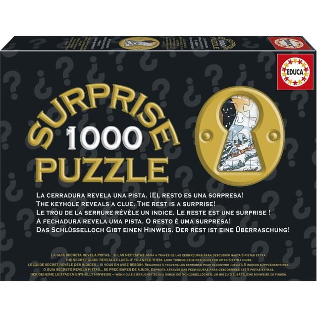 Puzzle - EDUCA - ANTIQUE XMAS - 1000 pieces
