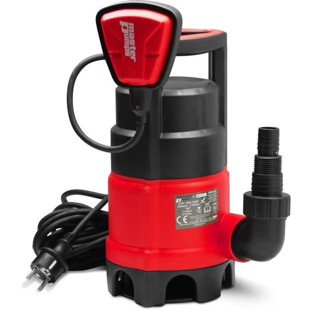 Vide-caves - ELEM - Pompe 550W - Hauteur max 7MCE - Débit max 10500l/h - Mode auto/manuel