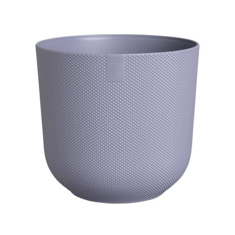 ELHO Pot de fleurs Jazz Rond - Violet - Ř 34.5 x H 32 cm - Intérieur - 100% recyclé