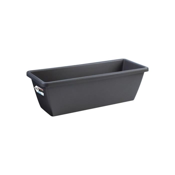 ELHO Balconniere BARCELONA - 39,5 x 19,5 x 15,6 cm - Anthracite