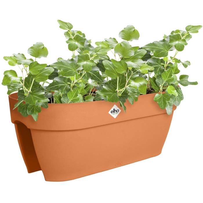 ELHO Balconniere Vibia Campana Flower Bridge 60 - Marron - L 26 x W 59 x H 22 cm - Balcon/Extérieur - 100% recyclé