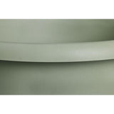 ELHO Pot de fleurs Amiga Rond 25 - Vert - Ř 24.5 x H 18 cm - Extérieur - 100% recyclé