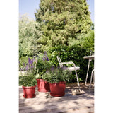 ELHO Pot de fleurs  Amiga Rond 30 - Rouge - Ř 29.5 x H 22 cm - Extérieur - 100% recyclé