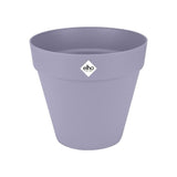 ELHO Pot de fleurs Loft Urban Rond avec roues - Violet - Ř 38.5 x H 35 cm - Extérieur - 100% recyclé