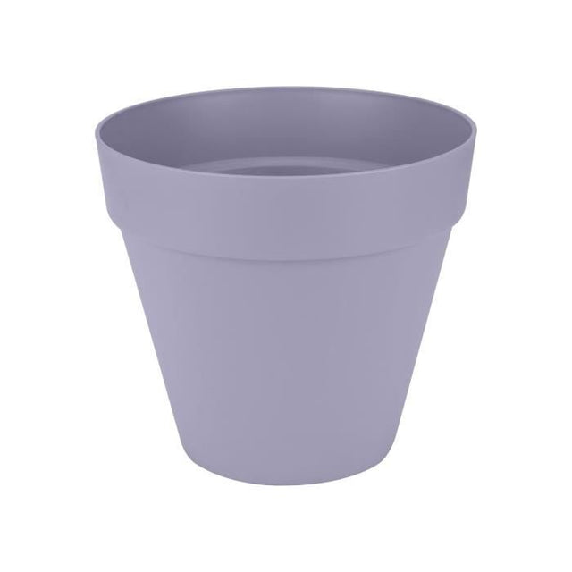ELHO Pot de fleurs Loft Urban Rond avec roues - Violet - Ř 38.5 x H 35 cm - Extérieur - 100% recyclé