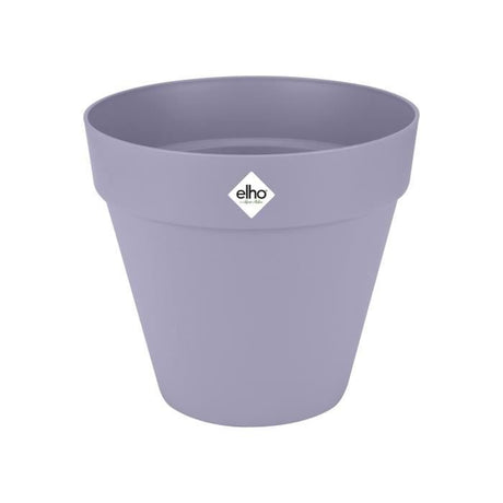 ELHO Pot de fleurs Loft Urban Rond avec roues - Violet - Ř 48.5 x H 45 cm - Extérieur - 100% recyclé