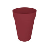ELHO Pot de fleurs Loft Urban Rond - Haut 42 - Rouge - Ř 42 x H 56 cm - Extérieur - 100% recyclé