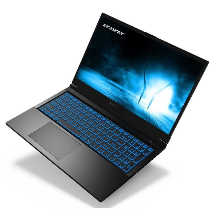 PC Portable Gamer ERAZER Crawler E50i MD62654 - Windows 11 - 15,6 FHD IPS 144Hz - RTX 4050 - Core i5-12450H - RAM 16Go - 512Go SSD