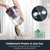 Aspirateur Robot Laveur - EUREKA E10S Noir - 4000 Pa - 180 min - 200 ml