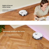EUREKA E20 Plus - Aspirateur Robot avec Station de Vidange Automatique - 8000 Pa  - Anti Enchevetrement - Évitement d'Obstacles 3D